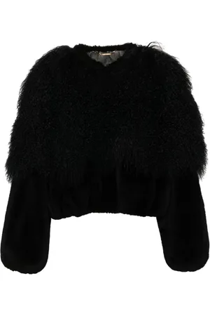 Chloé Chaqueta con ribete de pelo