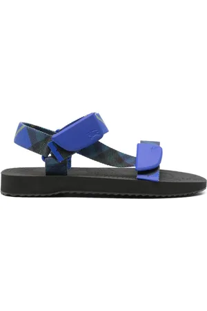 Burberry Sandalias Trek a cuadros