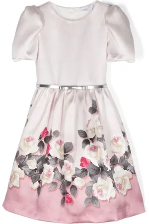 MONNALISA Vestido con estampado floral