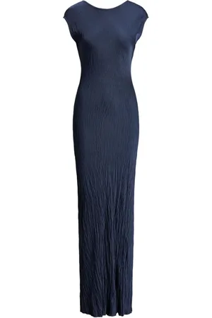 Ralph Lauren Vestido de fiesta con efecto arrugado