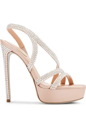 RENE CAOVILLA Sandalias Lisa con plataforma de 130 mm
