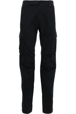 C.P. Company Pantalones cargo de satén con detalle Lens