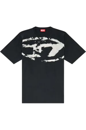 Diesel Camiseta T-Boxt con logo afelpado