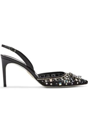 RENE CAOVILLA Zapatos Cinderella con tacón de 105 mm
