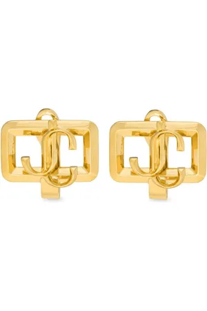 Jimmy Choo Pendientes JC cuadrados