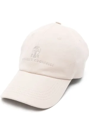 Brunello Cucinelli Gorra con logo bordado