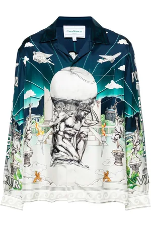 Casablanca Camisa Le Temple Du Sport