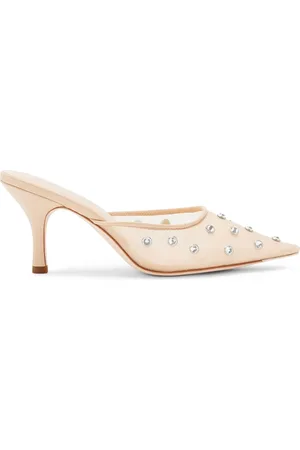 Loeffler Randall Mules Paloma con tacón de 76 mm