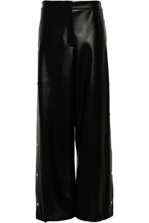 Stella McCartney Pantalones con cierre de botón