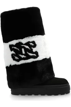 Casadei Botas con logo bordado