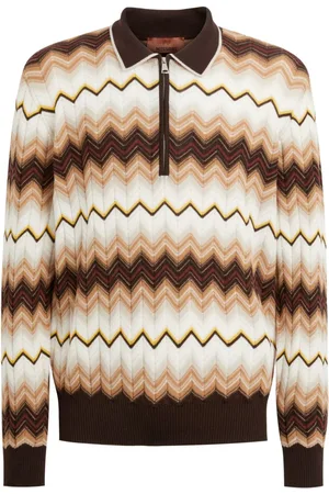 Missoni Polo con motivo en zigzag