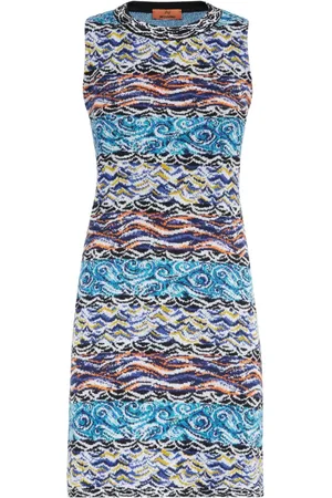 Missoni Vestido corto a rayas
