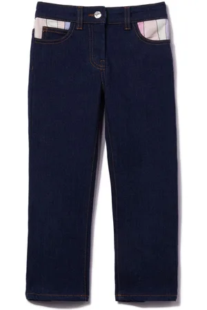 PUCCI Junior Pantalones con ribete Marmo