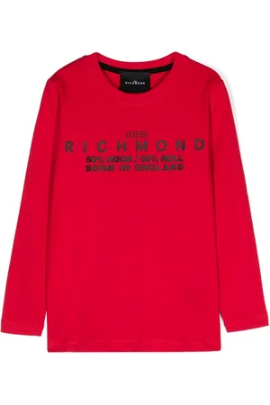 John Richmond Camiseta con aplique del logo