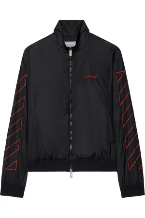 OFF-WHITE Chaqueta bómber con logo bordado