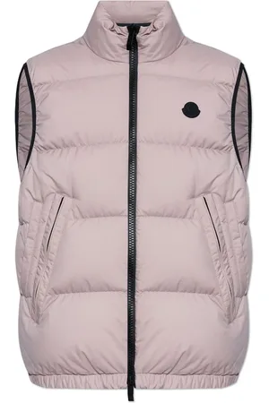 Moncler Chaleco Fedare con parche del logo