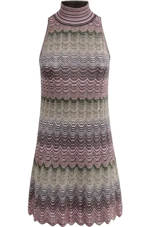 Missoni Vestido corto a rayas