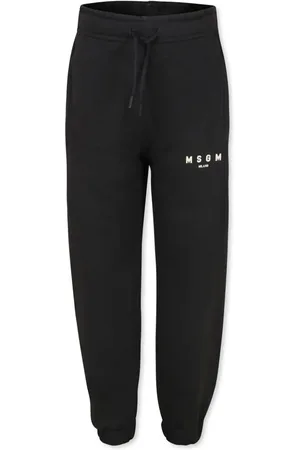 Msgm Pantalones de chándal con logo estampado