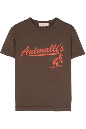 The Animals Observatory Camiseta The Walnut con logo estampado
