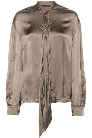 Balenciaga Camisa con logo BB estampado