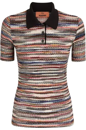 Missoni Polo de punto a rayas