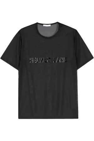 Helmut Lang Camiseta con aplique del logo