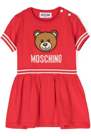 Moschino Vestido con motivo Teddy Bear