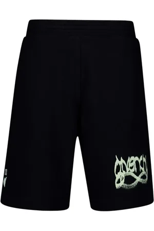 Givenchy Bermudas con logo estampado