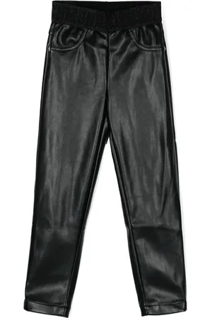 John Richmond Pantalones con logo en la cinturilla