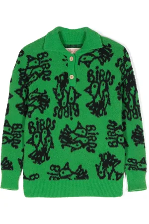 The Animals Observatory Jersey tipo polo Raven con efecto cepillado