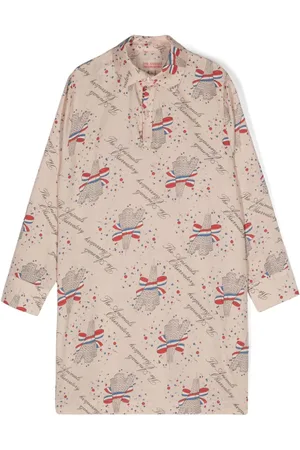 The Animals Observatory Vestido con estampado Dragon Eiffel Tower