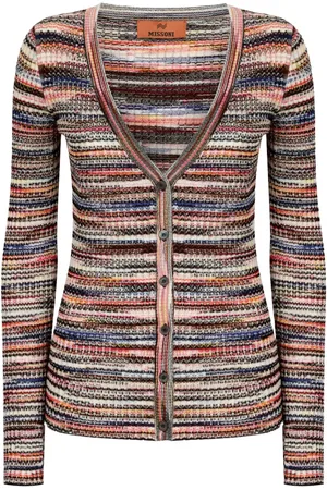 Missoni Cárdigan a rayas