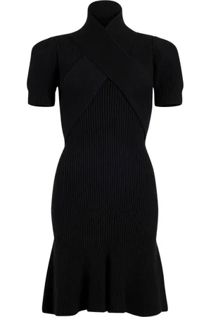 Patou Vestido corto cruzado