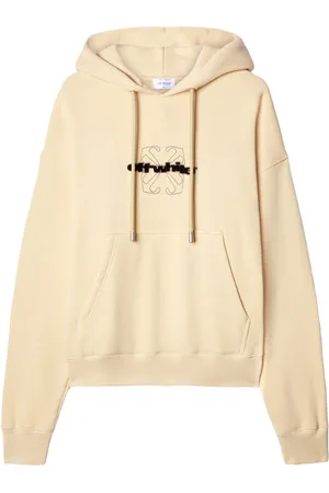 OFF-WHITE Sudadera con logo afelpado y capucha