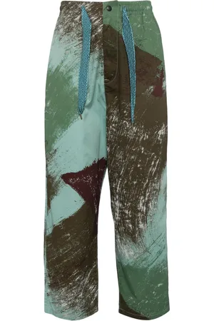 KAPITAL Pantalones Combed Burberry Easy