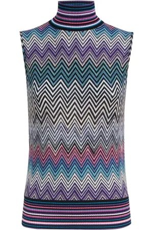 Missoni Top de punto en zigzag
