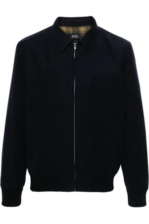 A.P.C. Chaqueta bómber con logo bordado