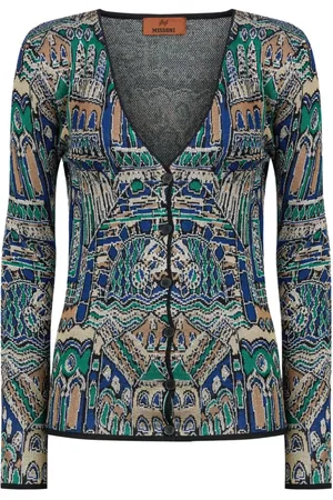 Missoni Cárdigan con motivo multicolor