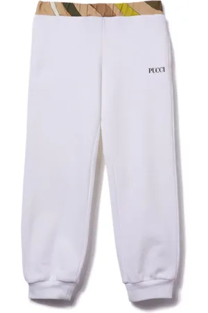 PUCCI Junior Pantalones de chándal con logo