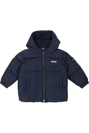 HUGO BOSS Plumífero con logo estampado