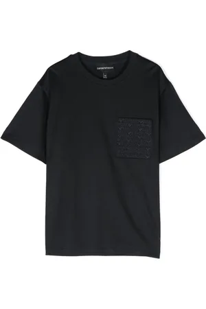 Emporio Armani Camiseta con logo bordado