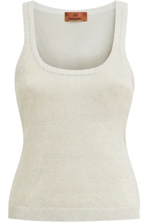 Missoni Top de punto metalizado