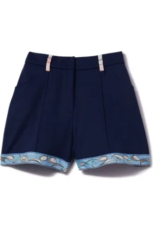 PUCCI Junior Pantalones cortos con ribete Pesci