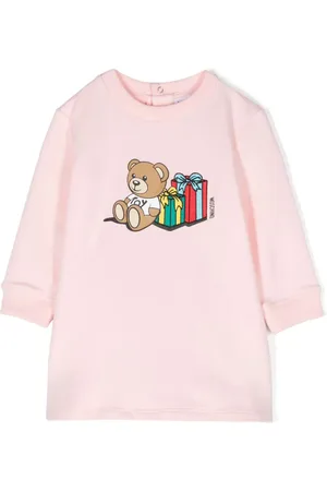 Moschino Vestido con motivo Teddy Bear