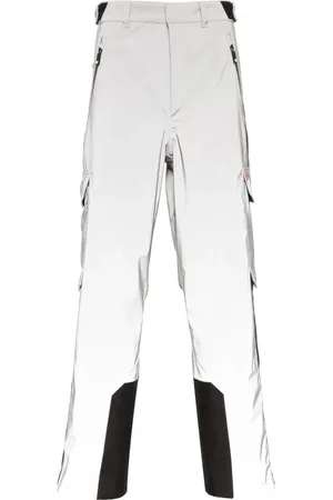 Palm Angels Pantalones de esquí con franja del logo