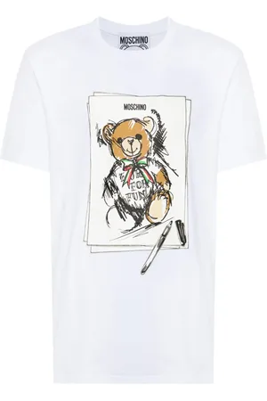 Moschino Camiseta con estampado de oso