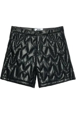 Msgm Bermudas acolchadas con apliques