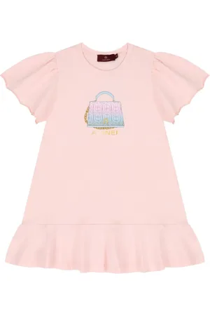 Aigner Vestido estampado acampanado