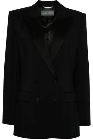 Alberta Ferretti Blazer con doble botonadura