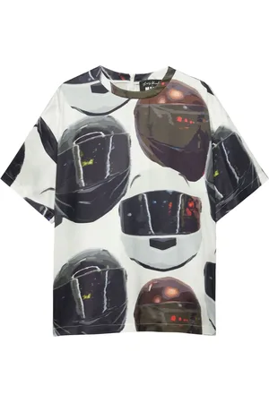 Msgm Camiseta con estampado gráfico